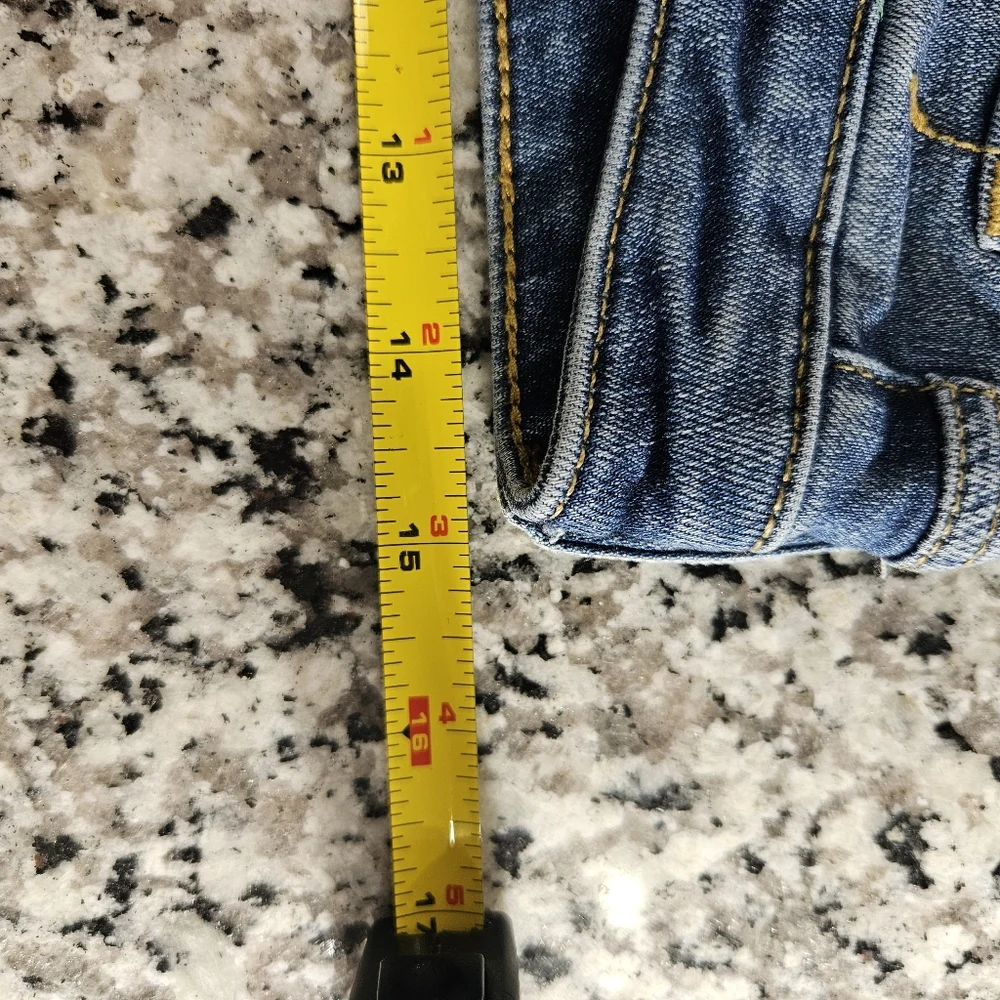 Massimo mid-rise Straight blue jeans - Picture 6 of 9